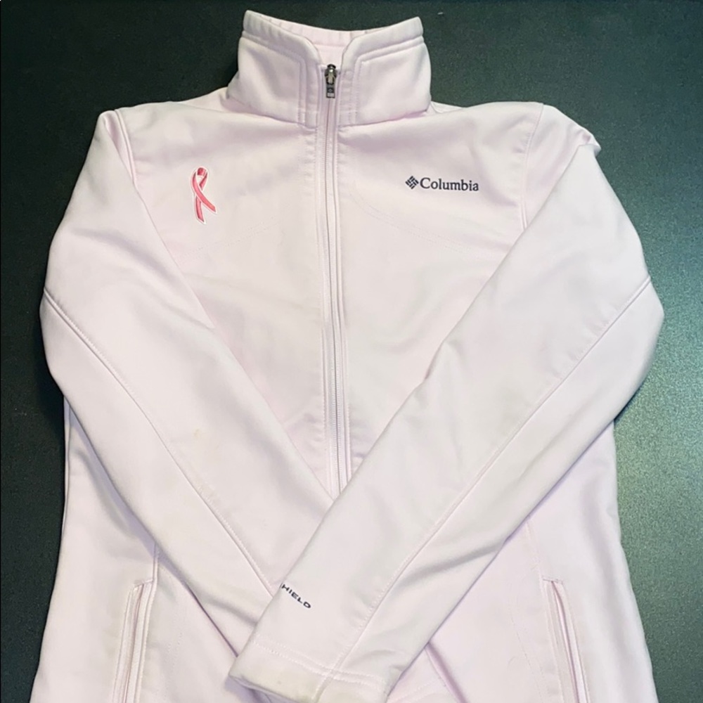 Columbia Breast Cancer Pink Jacket